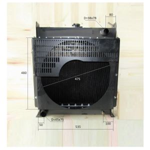 Радиатор охлаждения TDQ 38 4L/Radiator