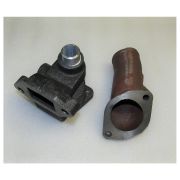 Корпус термостата в сборе с крышкой Ricardo R4105ZLDS1; TDK 56-170 6LT/Thermostat housing assembly