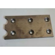 Пластина направляющая ножа TSS GQ 40A/GQ40A WEAR-RESISTING PLATE (STEEL-CAST), №3 (60002533)