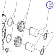 Патрубок рукава помпы TSS-PDST80E/splice TSS-PDST80E, №19 (33001-00077-00)