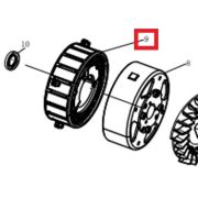 Статор альтернатора инверторный 230V SGG 5000Ei,KM172Fi / Inverter motor stator 230V (02.09.30120-500005-00)