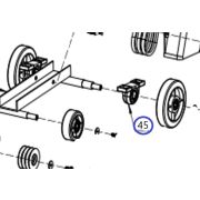 Подшипник задней оси TSS RH-500/UCP 205 Bearing TSS RH-500, №45 (Q500-45)