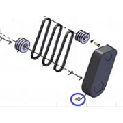 Кожух ремня TSS RH-450L(H)/belt guard TSS RH-450, №40 (Q450-040)