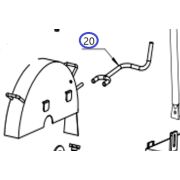 Шланг подачи воды TSS RH-500/Triple way connector + water tube TSS RH-500, №20 (Q500-20)