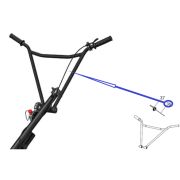 Тросик газа TSS DMD1000H,L/Throttle cable TSS DMD, №36 (PT3636)